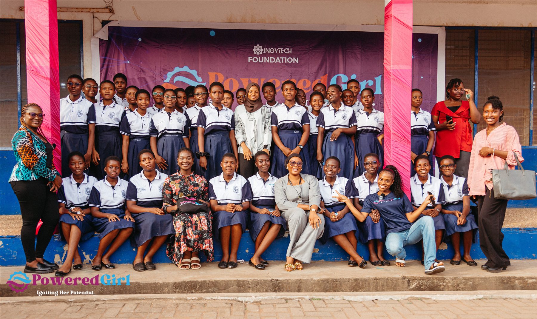 Powered Girl participants and leaders gathered at the Summit